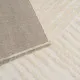 Alfombra Beige 160 x 2 x 230 cm 160 X 1 X 230 CM