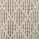 Carpet White Natural 160 x 1 x 240 cm
