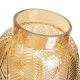 Jarrón Ambar Vidrio 15 x 15 x 15 cm