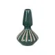 Vase White Green Ceramic 19,3 x 19,3 x 31,2 cm