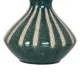 Vase White Green Ceramic 19,3 x 19,3 x 31,2 cm