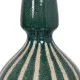 Vase White Green Ceramic 19,3 x 19,3 x 31,2 cm