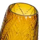Jarrón Ambar Vidrio 17 x 17 x 26 cm