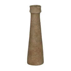 Vase Beige Ceramic 14,3 x 14,3 x 50 cm