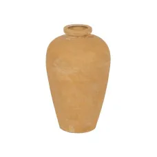 Vase Yellow Ceramic 27 x 27 x 40 cm