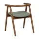 Silla de Comedor Marrón Verde