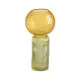Vase Yellow Green Crystal