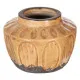 Jarrón Marrón Cerámica 11,5 X 11,5 X 8,5 CM