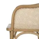 Silla de Comedor Natural Madera Ratán 56 X 58 X 77 CM