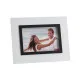 Photo frame White Black Crystal polystyrene 10 x 15 cm 22 X 1,5 X 17 CM