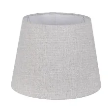 Lamp Shade Grey Polyester 45 X 45 X 34 CM