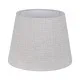 Lamp Shade Grey Polyester 45 X 45 X 34 CM
