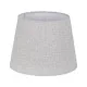 Lamp Shade Grey Polyester 40 x 40 x 30 cm