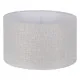 Lamp Shade Grey Polyester 50 x 50 x 30 cm