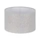 Lamp Shade Grey Polyester 35 x 35 x 22 cm