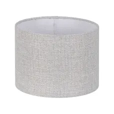 Lamp Shade Grey Polyester 30 x 30 x 22 cm