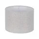 Lamp Shade Grey Polyester 30 x 30 x 22 cm
