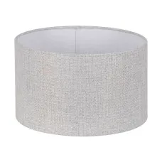 Lamp Shade Grey Polyester 40 x 40 x 24 cm
