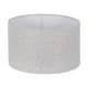 Lamp Shade Grey Polyester 40 x 40 x 24 cm