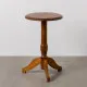 Small Side Table Natural 41 x 41 x 69 cm