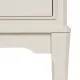 Nightstand White Pine MDF Wood 43 X 33 X 60 CM