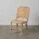 Silla de Comedor Natural Ratán 51 X 62 X 89 CM