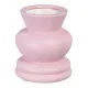 Jarrón Rosa Cerámica 10,5 x 10,5 x 13 cm
