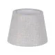 Lamp Shade Grey Polyester 30 x 30 x 22 cm
