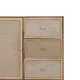 Juego de muebles GEREL Natural 75,5 x 37 x 75,5 cm
