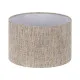 Lamp Shade Brown Polyester 35 x 35 x 22 cm