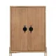 Sideboard AIKO Cream Natural Iron MDF Wood 70 x 40 x 172 cm