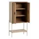 Sideboard AIKO Cream Natural Iron MDF Wood 70 x 40 x 172 cm