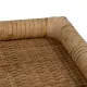 Snack tray Natural Rattan 47,5 x 30 x 4 cm (2 Units)