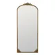 Espejo de pared Dorado 80 x 4 x 193 cm
