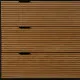 Cajonera ORLEANS Negro Natural Hierro Madera MDF 104 x 40 x 81,5 cm