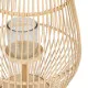 Farol Natural Bambú Cristal 35 x 35 x 66 cm