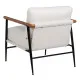 Sillón Blanco Negro 70 x 76 x 81 cm