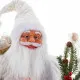 Papá Noel Blanco 47 X 30 X 122 CM