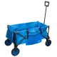 Multi-purpose Cart Aktive Black Polyester PVC Steel 88 x 108 x 47 cm Foldable Beach