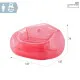 Inflatable Pool Chair Intex Beanless Transparent Pink 137 x 74 x 127 cm (4 Units)