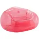 Inflatable Pool Chair Intex Beanless Transparent Pink 137 x 74 x 127 cm (4 Units)