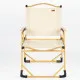 Foldable Camping Chair Aktive Sabana Soil 47 x 77 x 51 cm (2 Units)