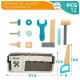 Toy tools Woomax 12 Pieces 31 x 14 x 2,5 cm 6 Units