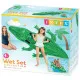 Inflatable Pool Float Intex Crocodile 203 x 30 x 114 cm (6 Units)