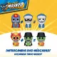 Figuras de Acción Eolo Super Masked 3 x 4,5 x 3,5 cm (12 Unidades)