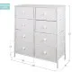 Chest of drawers Max Home White 80 x 81 x 30 cm