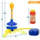 Bubble Blowing Game Rocket 237 ml 90 x 32 x 31 cm (4 Units)
