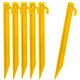 Camping peg Aktive 6 Pieces (24 Units)