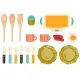 Toy kitchen Colorbaby My Home 17 Pieces 19,5 x 3 x 11 cm