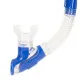 Gafas de Buceo con Tubo AquaSport Azul Adultos (2 Unidades)